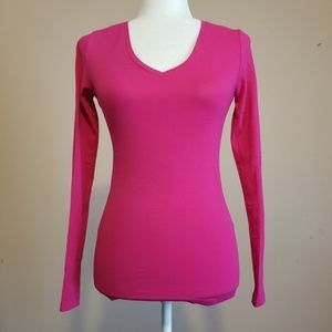 Pink Long Sleeve Top